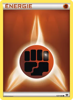 Carte Énergie Combat 137/146 – XY
