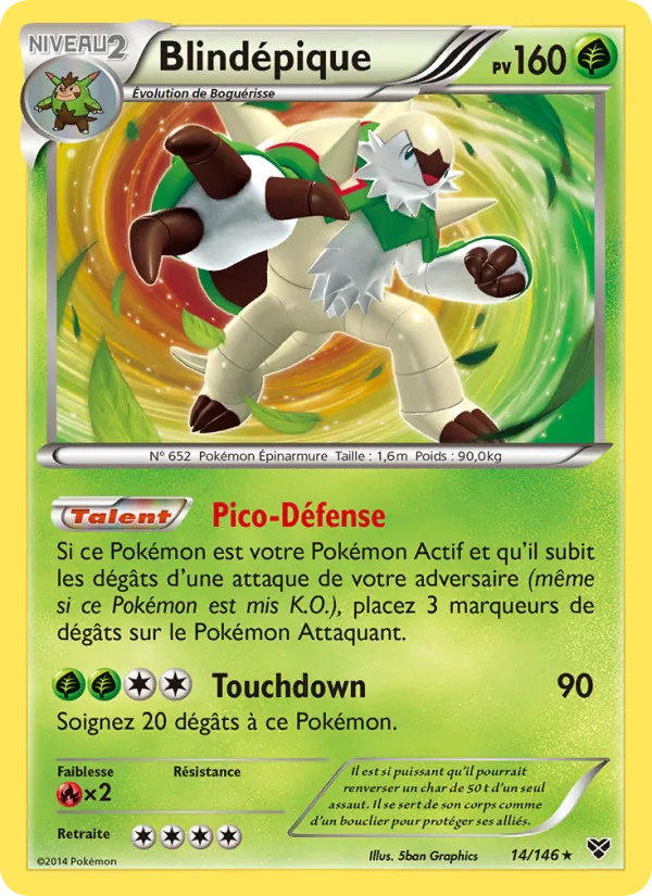 Carte Blindépique 14/146 – XY