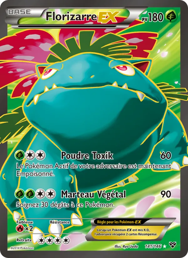 Carte Florizarre EX 141/146 – XY