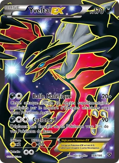 Carte Yveltal EX 144/146 – XY