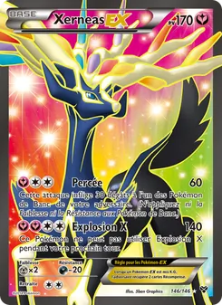 Carte Xerneas EX 146/146 – XY