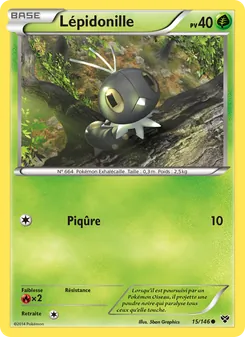 Carte Lépidonille 15/146 – XY