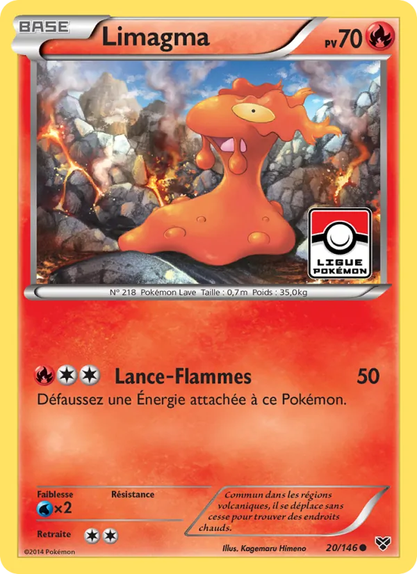 Carte Limagma 20/146 – XY