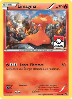 Carte Limagma 20/146 – XY