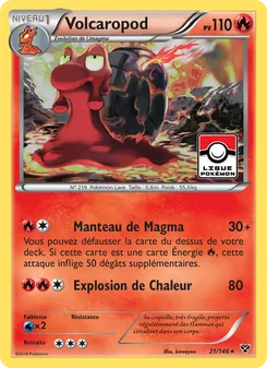 Carte Volcaropod 21/146 – XY