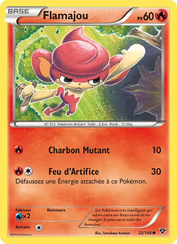Carte Flamajou 22/146 – XY