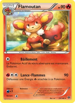 Carte Flamoutan 23/146 – XY