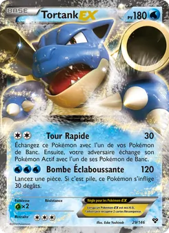 Carte Tortank EX 29/146 – XY