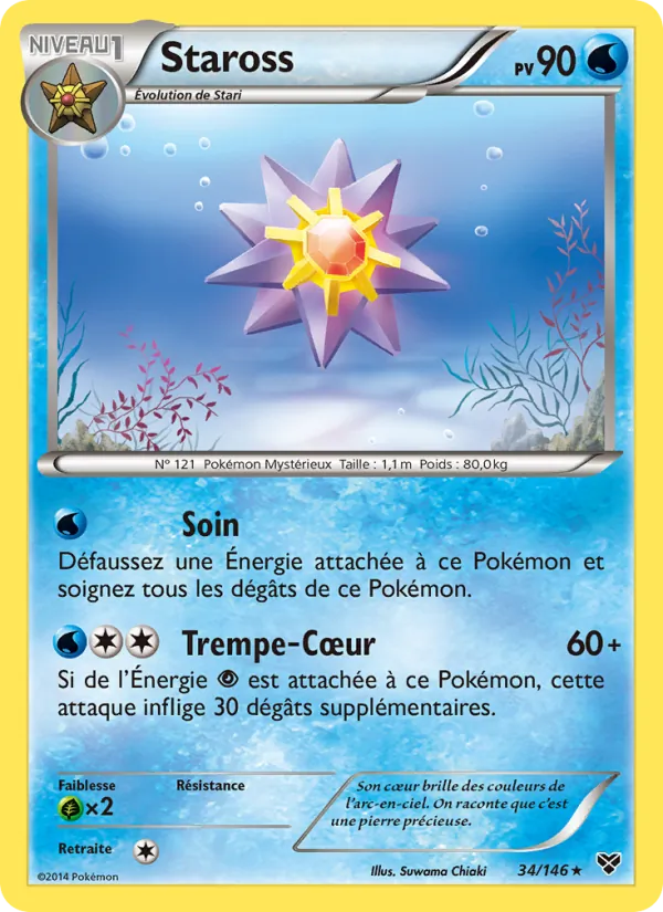 Carte Staross 34/146 – XY
