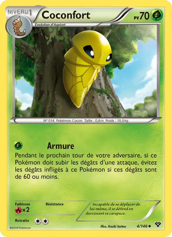 Carte Coconfort 4/146 – XY
