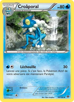 Carte Croâporal 40/146 – XY