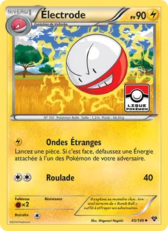 Carte Électrode 45/146 – XY