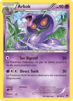 Carte Arbok 48/146 – XY