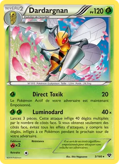 Carte Dardargnan 5/146 – XY