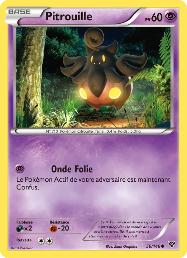 Carte Pitrouille 56/146 – XY