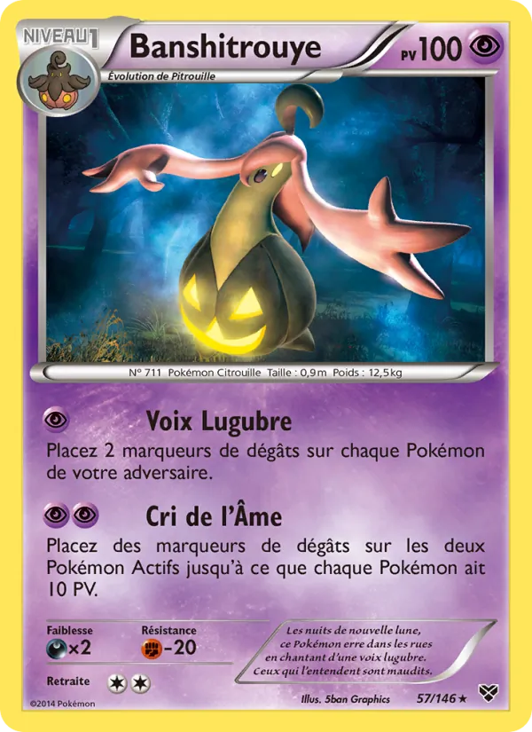 Carte Banshitrouye 57/146 – XY