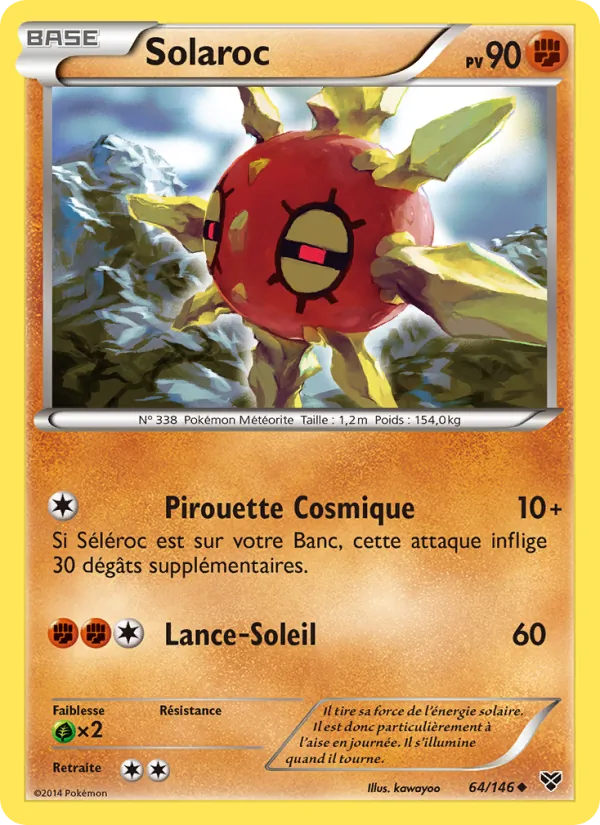 Carte Solaroc 64/146 – XY