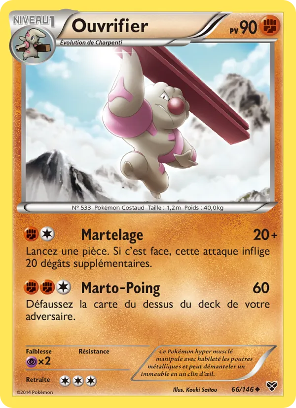 Carte Ouvrifier 66/146 – XY