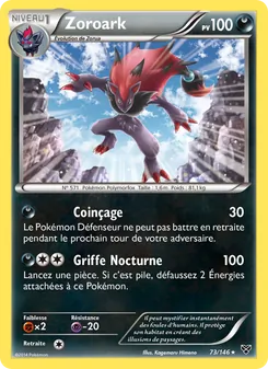 Carte Zoroark 73/146 – XY