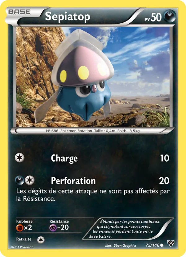 Carte Sepiatop 75/146 – XY