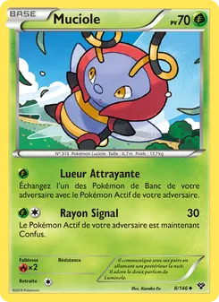 Carte Muciole 8/146 – XY