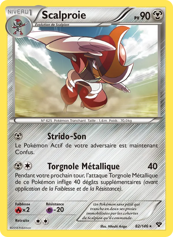 Carte Scalproie 82/146 – XY