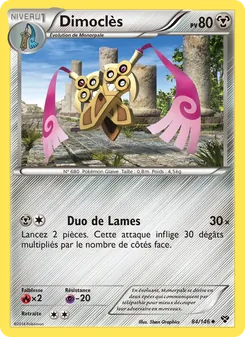 Carte Dimoclès 84/146 – XY