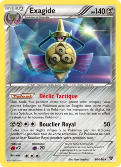 Carte Exagide 86/146 – XY