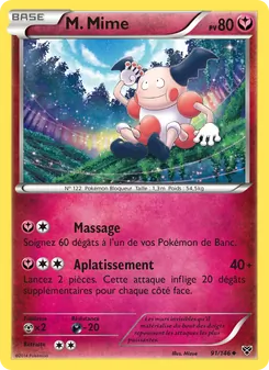 Carte M. Mime 91/146 – XY