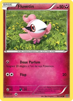 Carte Fluvetin 92/146 – XY