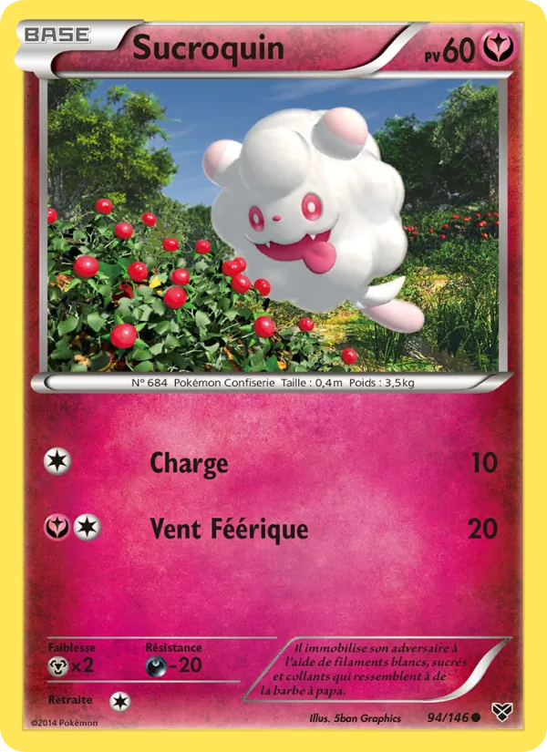 Carte Sucroquin 94/146 – XY