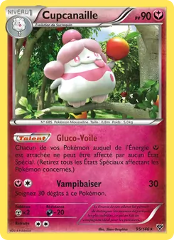 Carte Cupcanaille 95/146 – XY