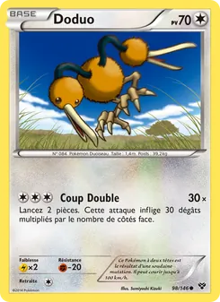 Carte Doduo 98/146 – XY