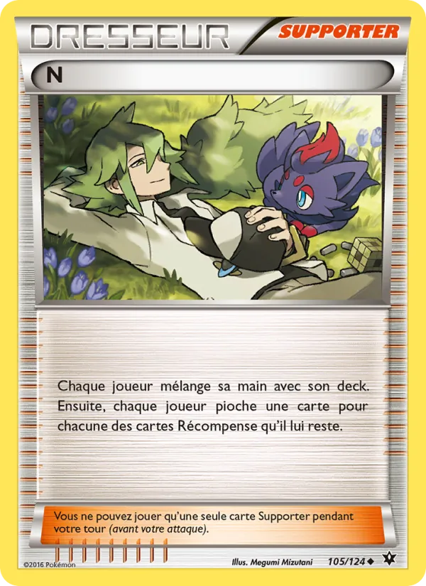 Carte N 105/124 – Impact des Destins