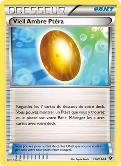 Carte Vieil Ambre Ptéra 106/124 – Impact des Destins