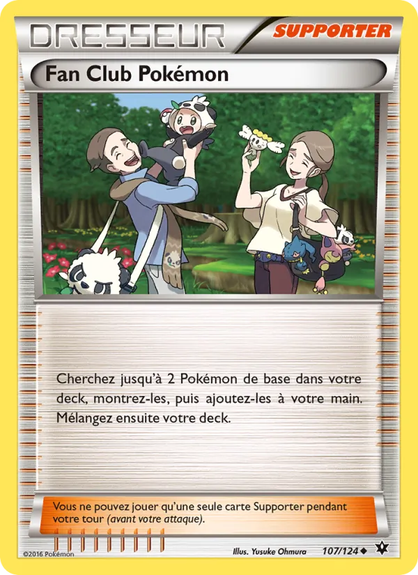 Carte Fan Club Pokémon 107/124 – Impact des Destins
