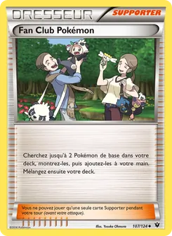 Carte Fan Club Pokémon 107/124 – Impact des Destins