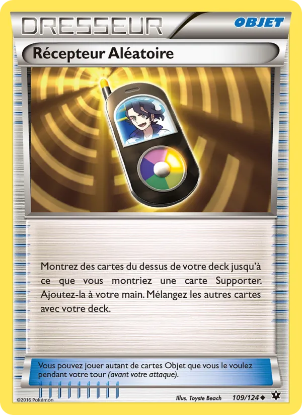 Carte Récepteur Aléatoire 109/124 – Impact des Destins