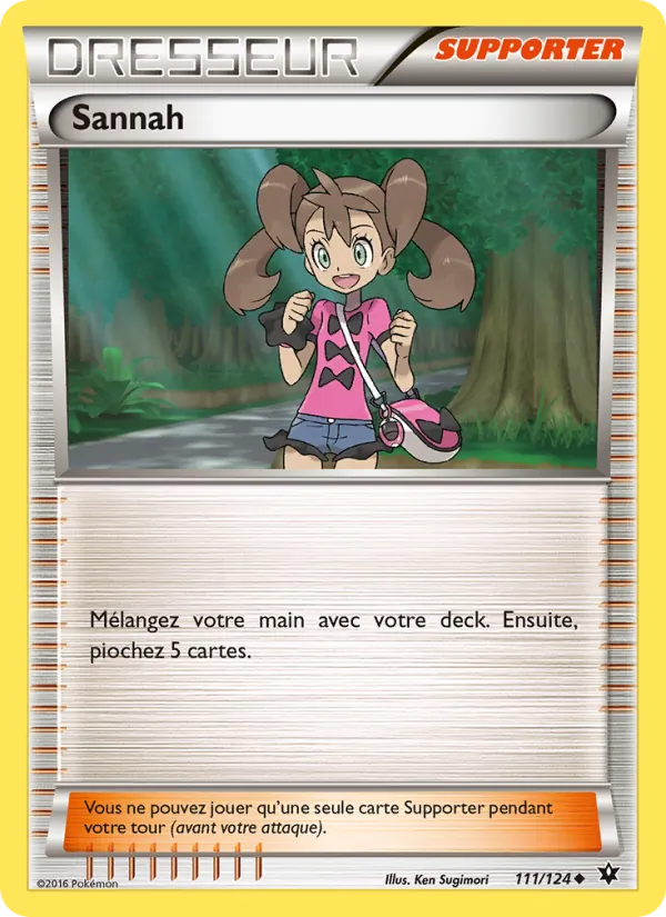 Carte Sannah 111/124 – Impact des Destins