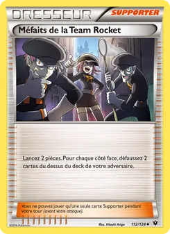 Carte Méfaits de la Team Rocket 112/124 – Impact des Destins