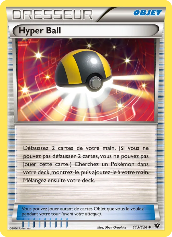 Carte Hyper Ball 113/124 – Impact des Destins