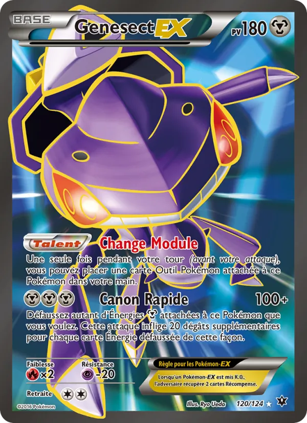 Carte Genesect EX 120/124 – Impact des Destins
