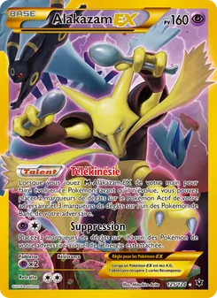 Carte Alakazam EX 125/124 – Impact des Destins