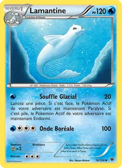 Carte Lamantine 16/124 – Impact des Destins