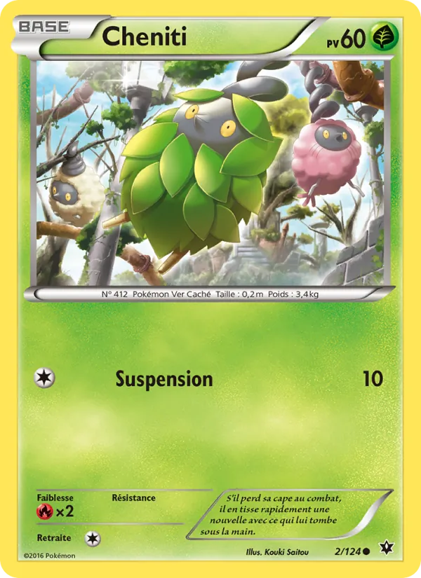 Carte Cheniti 2/124 – Impact des Destins