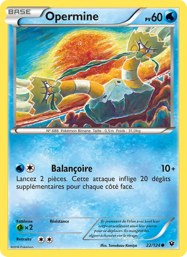 Carte Opermine 22/124 – Impact des Destins