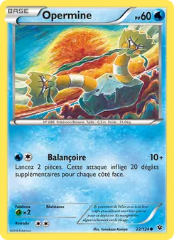 Carte Opermine 22/124 – Impact des Destins