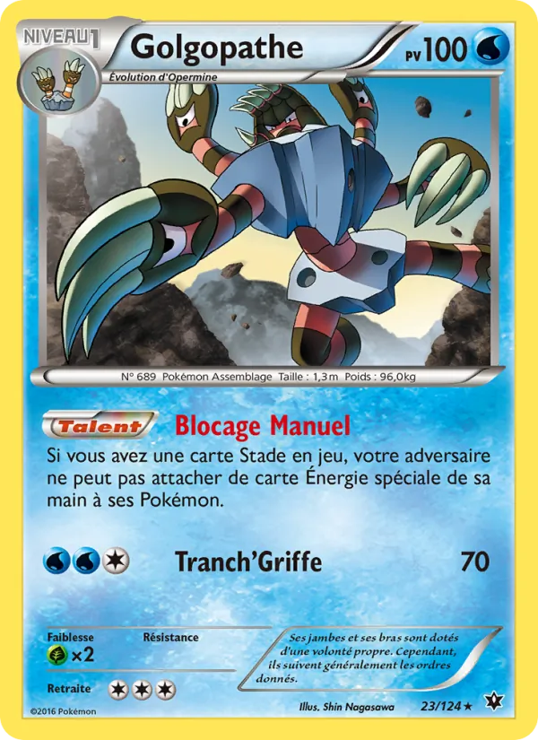 Carte Golgopathe 23/124 – Impact des Destins