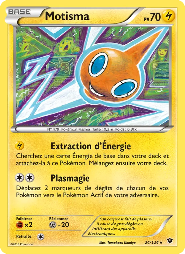 Carte Motisma 24/124 – Impact des Destins
