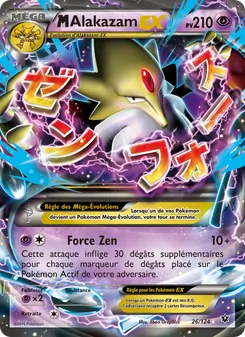 Carte M-Alakazam EX 26/124 – Impact des Destins